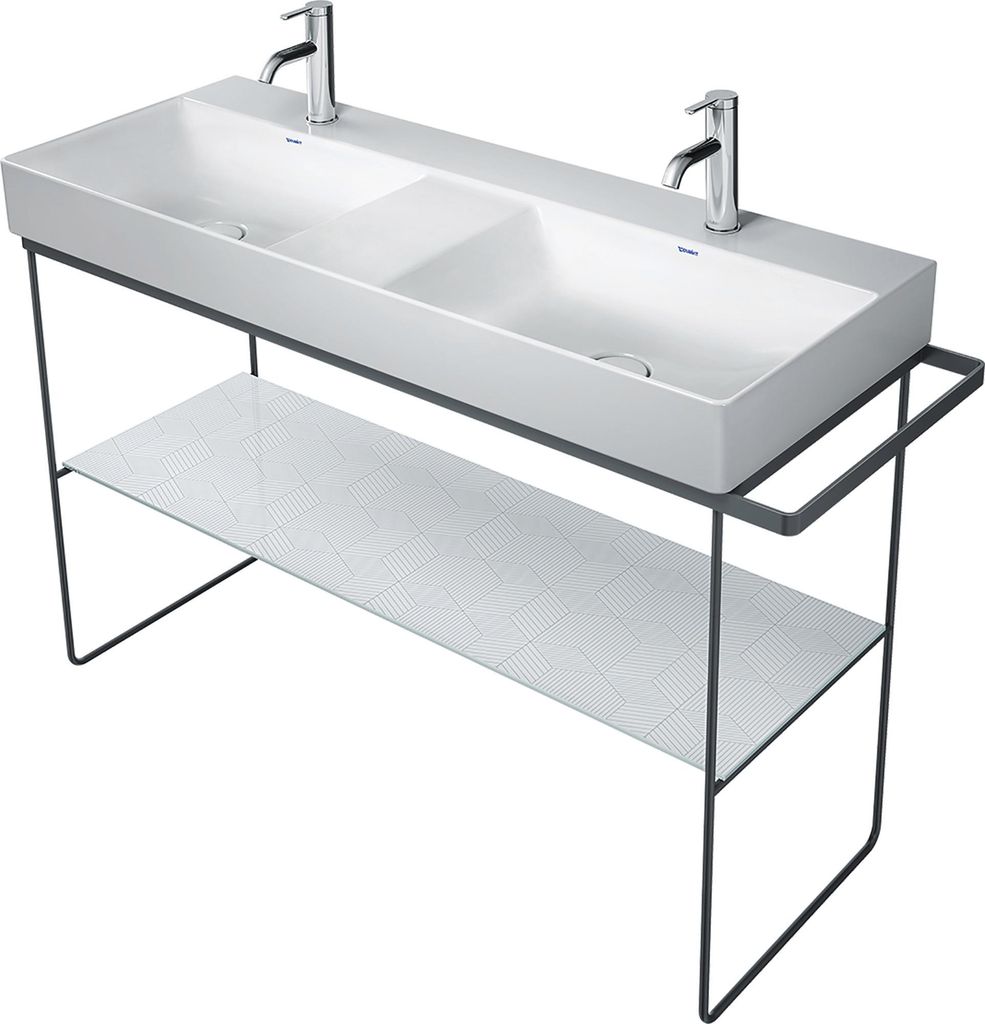 Duravit DuraSquare Metallkonsole 126,5x45,1cm, für den Waschtisch 235312, freistehend, 0031174600