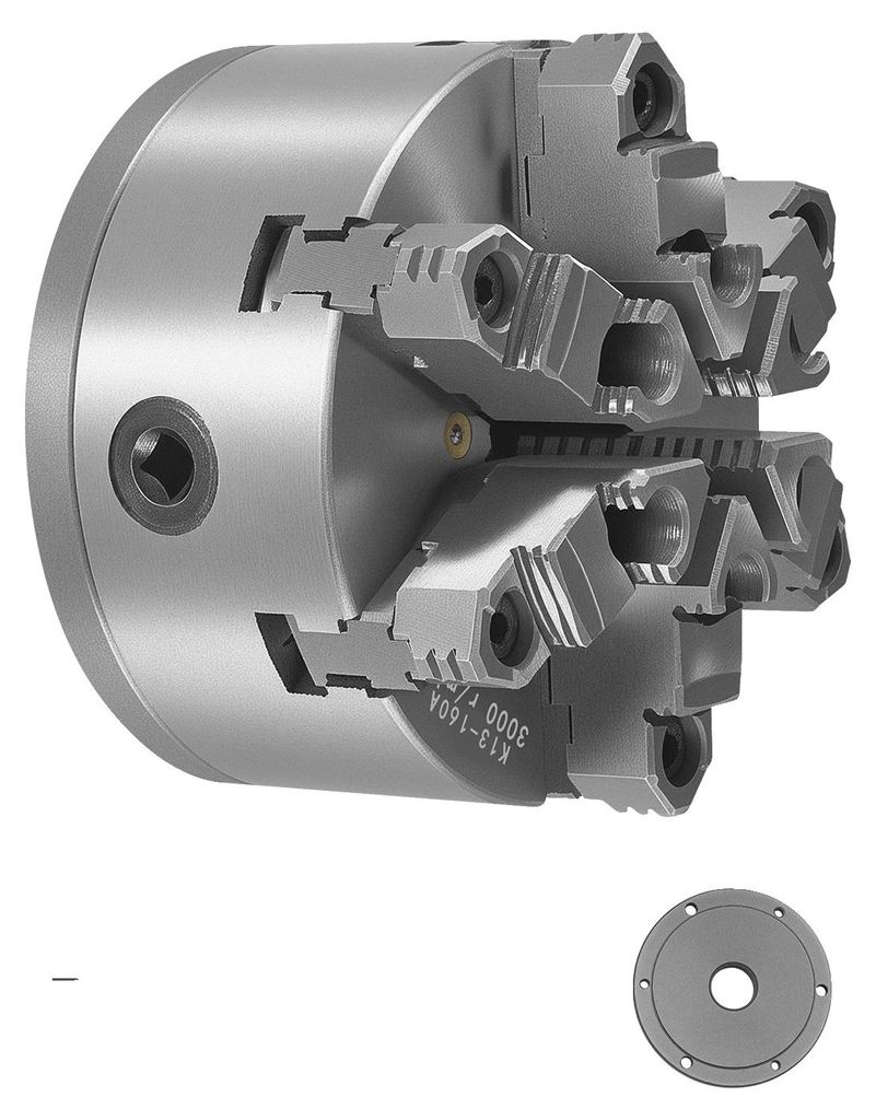 VEVOR Mandrin à 6 mors 160 mm Mandrin à centrage Image du produit 