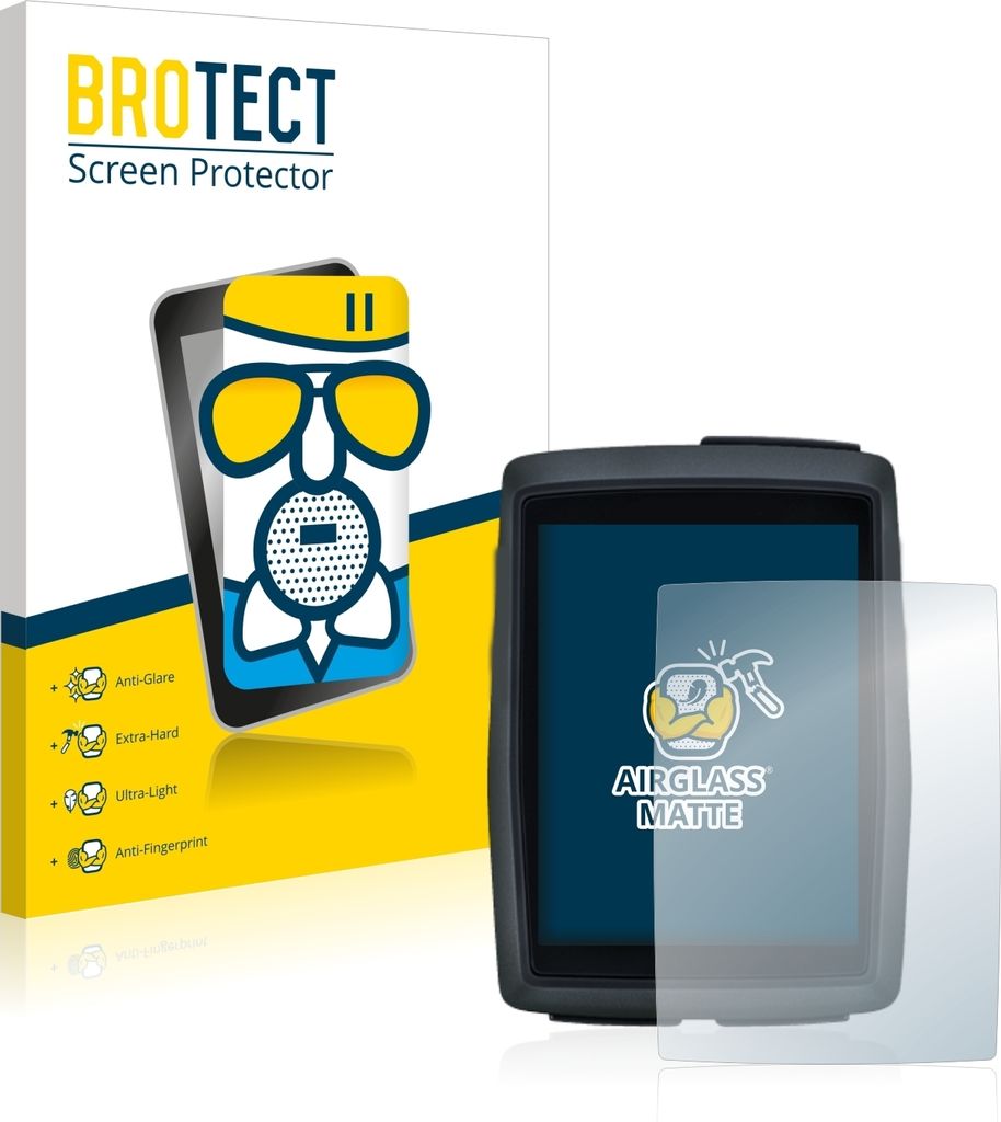 BROTECT Entspiegelungs Schutzglas für Sigma BC 14.0 WL Schutzfolie Panzer Folie Glas Display Schutz matt
