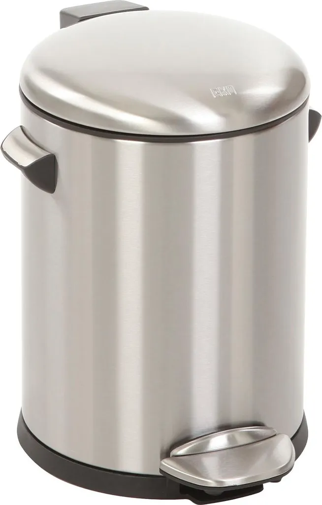 Petite poubelle de salle de bain à pédale rétro EKO Belle Deluxe 5L