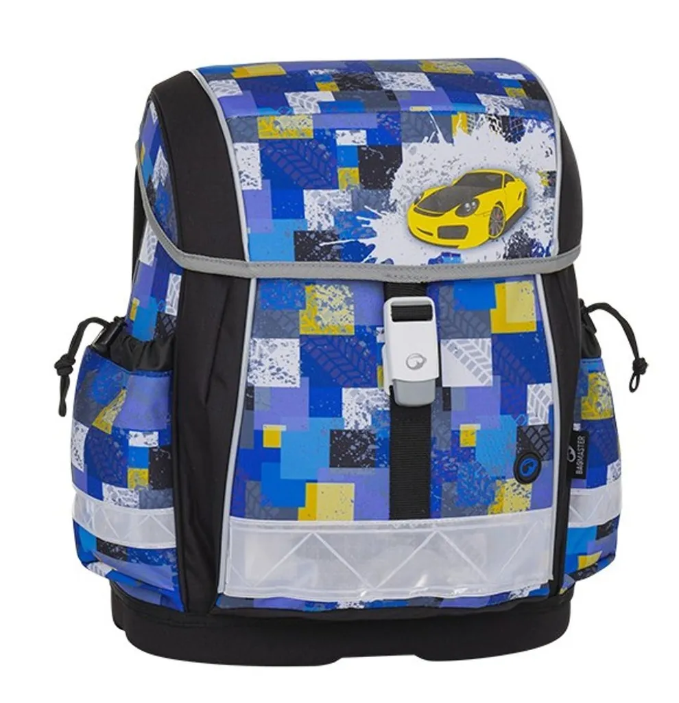 Zaino Bagmaster Epson 8 B Nero Blu Giallo | Ergonomia per la Scuola