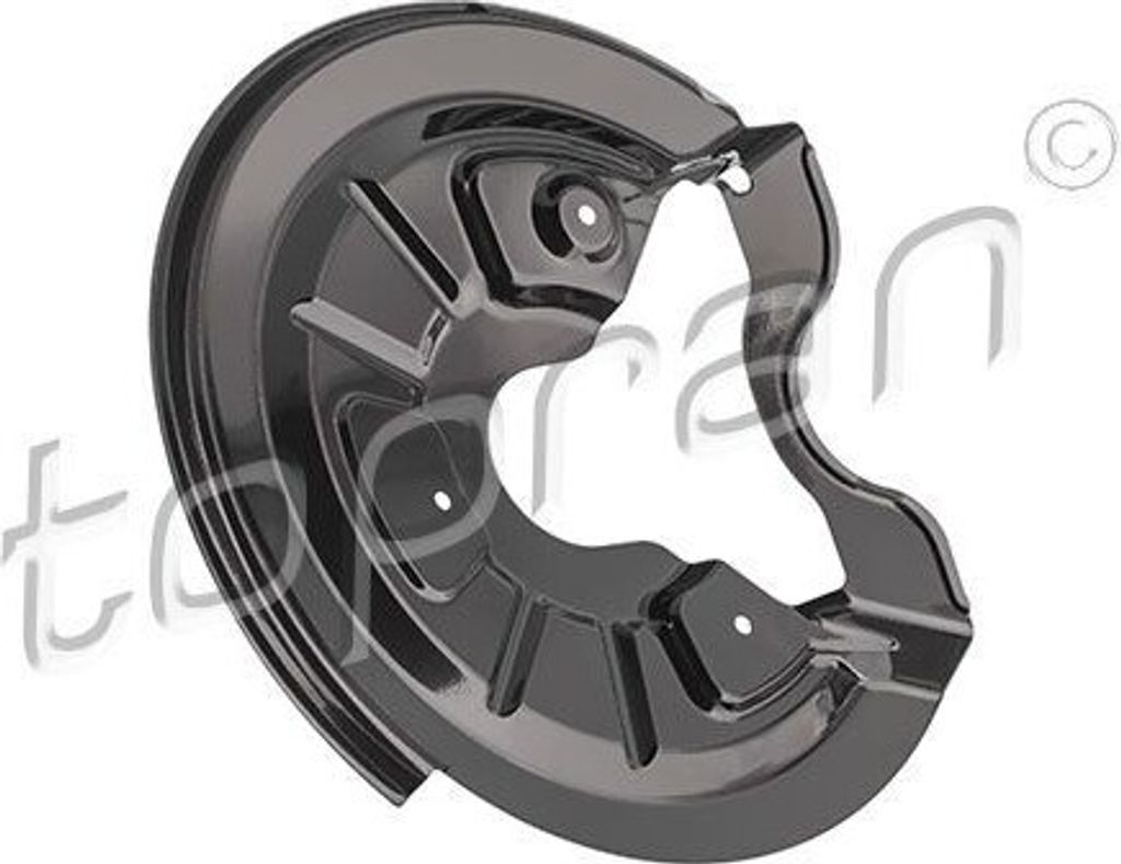 TOPRAN Ankerblech 116 819 hinten rechts für VW TOURAN (1T1 1T2) GOLF VI (5K1)