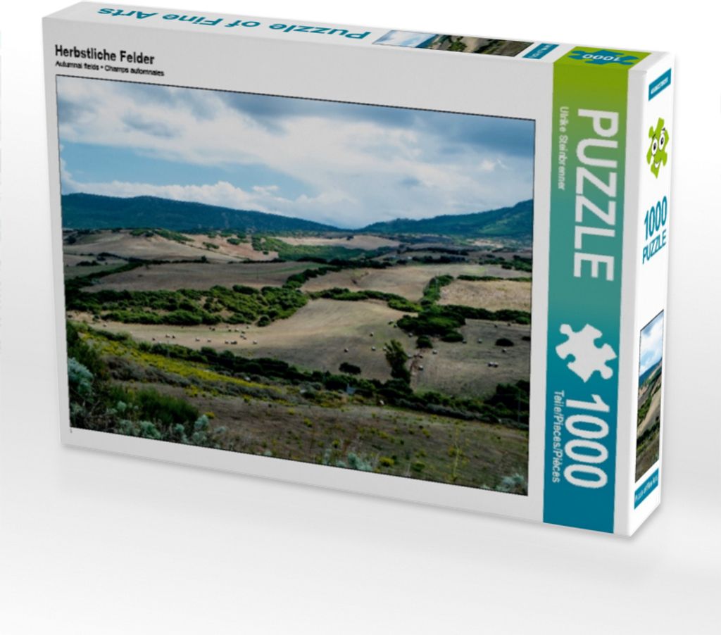 Calvendo Herbstliche Felder 1000 Teile Puzzle quer 640x480mm, Steinbrenner Ulrike; 7357275