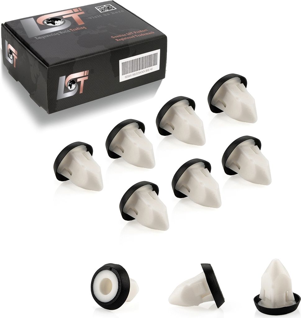 10x Spreizmutter Clip Befestigung Rücklicht Leuchte für VW TRANSPORTER V 5 T5 7H