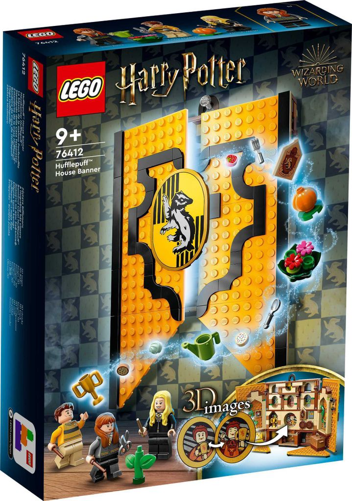 Domová vlajka Hufflepuff™ Obrázok produktu 