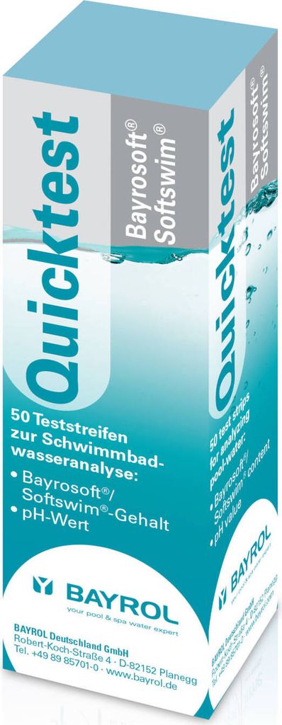 BAYROL Bayrosoft Light Quicktest 50 Teststreifen