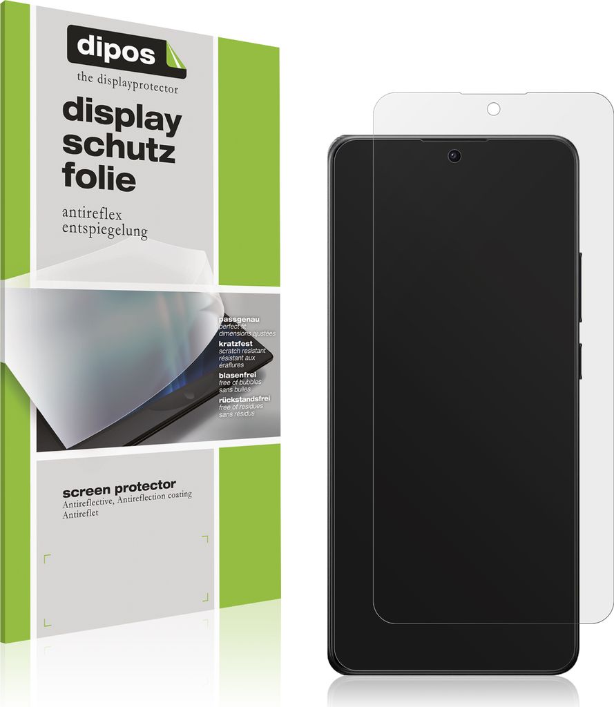 4x Schutzfolie für Xiaomi Poco X7 Pro matt Displayschutzfolie Folie Display Schutz dipos