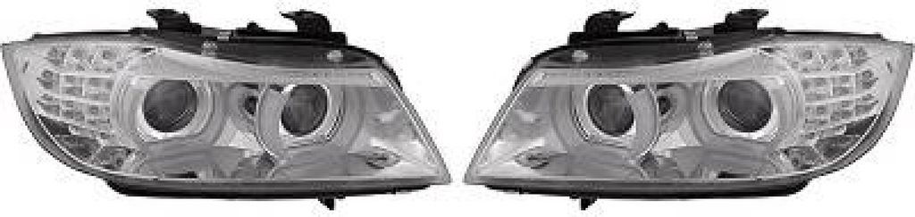 Scheinwerfer Set Hauptscheinwerfersatz für BMW 3 Touring (E91) 3 Limousine (E90)