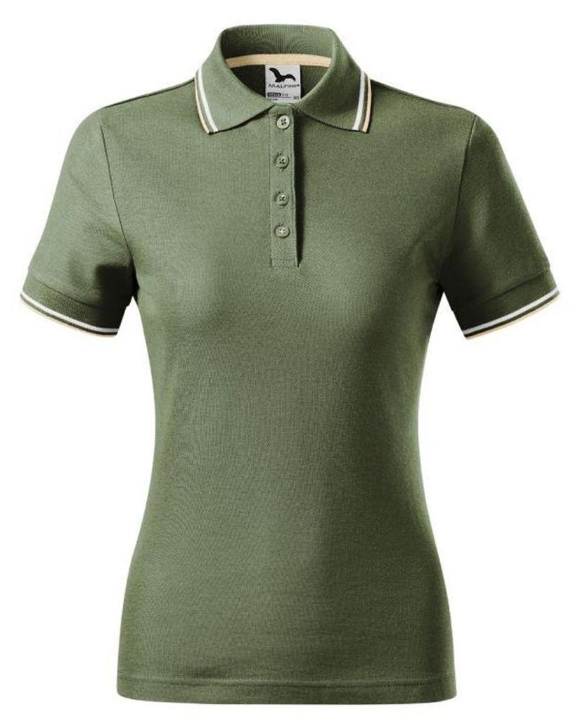 Malfini - "Focus" Poloshirt für Damen, Piqué PP10035 (XS) (Khakigrün)