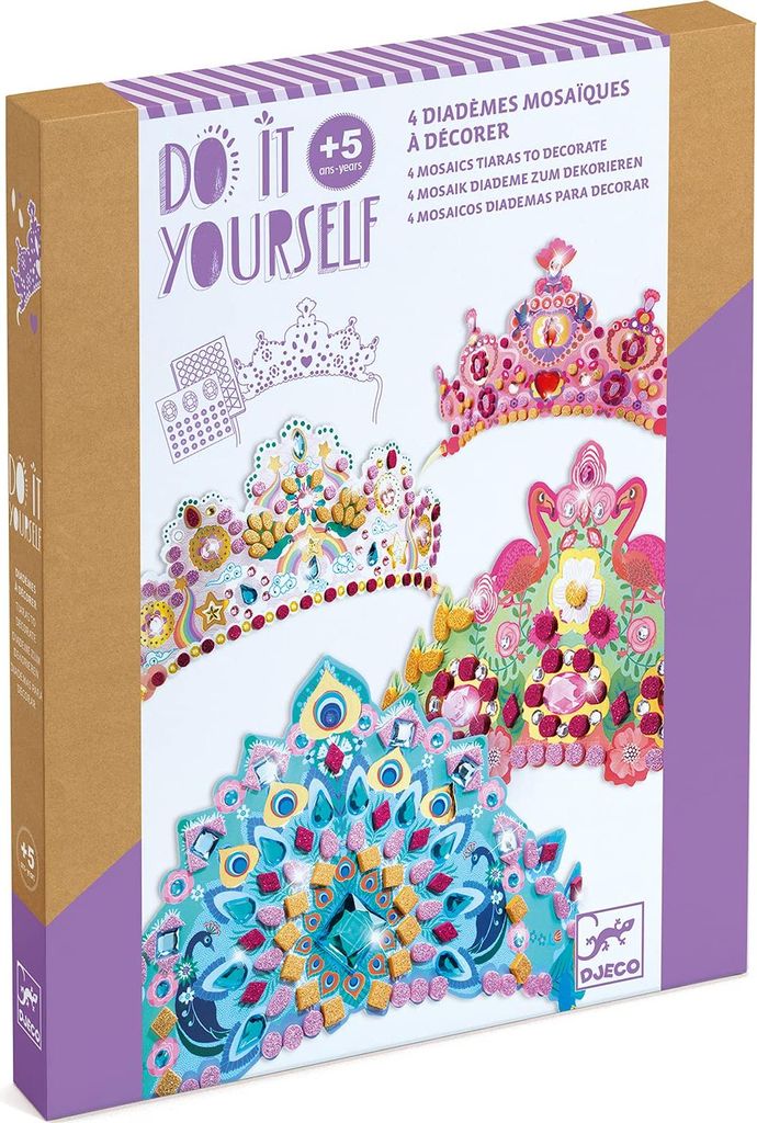 Gioco creativo fai-da-te Come una principessa, Djeco Immagine del prodotto 