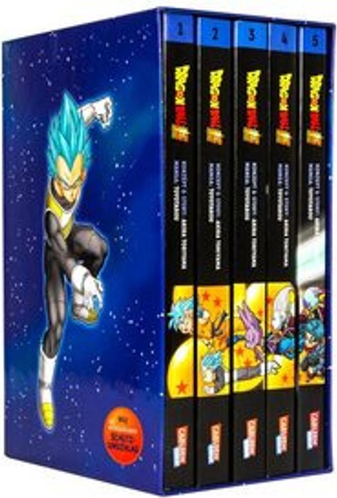 Dragon Ball Super Bände 1-5 im Sammelschuber mit Extra Produktbild 