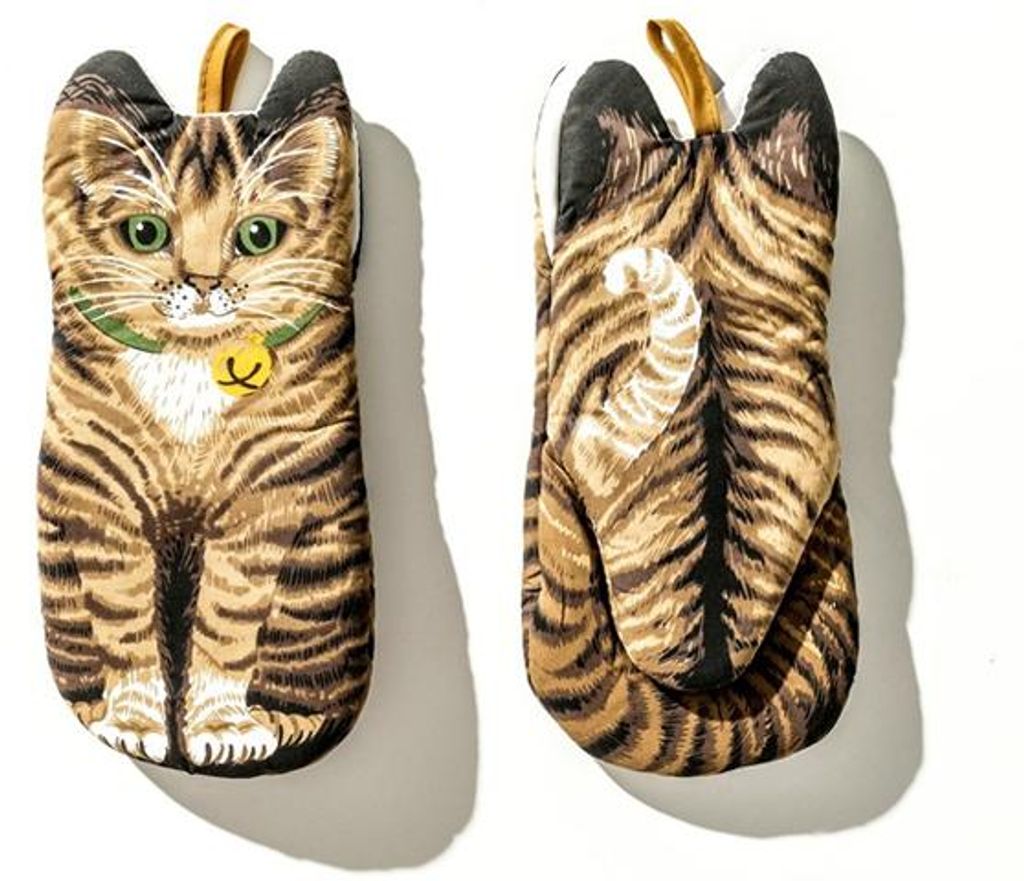 Ovenwanten Kat, set van 2 Productafbeelding 
