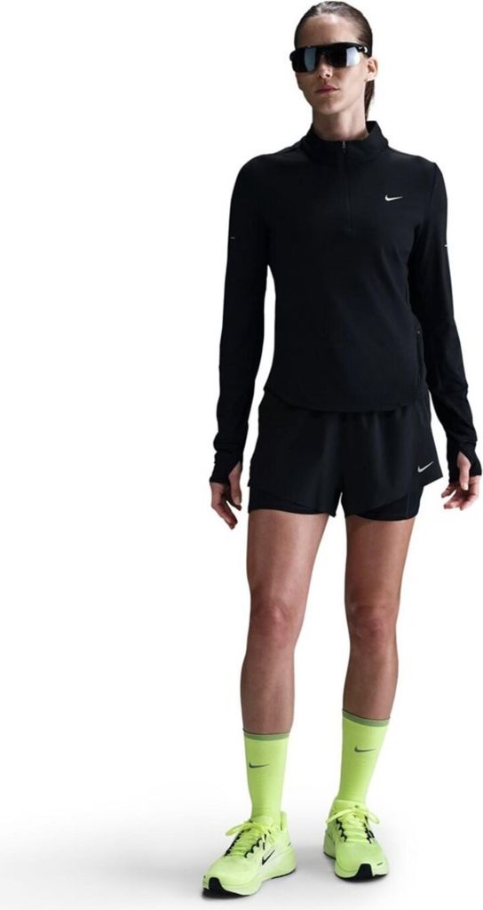 Nike W Nk Swift Df Uv Hz Top Black/Reflective Silv Black/Reflective Silv S