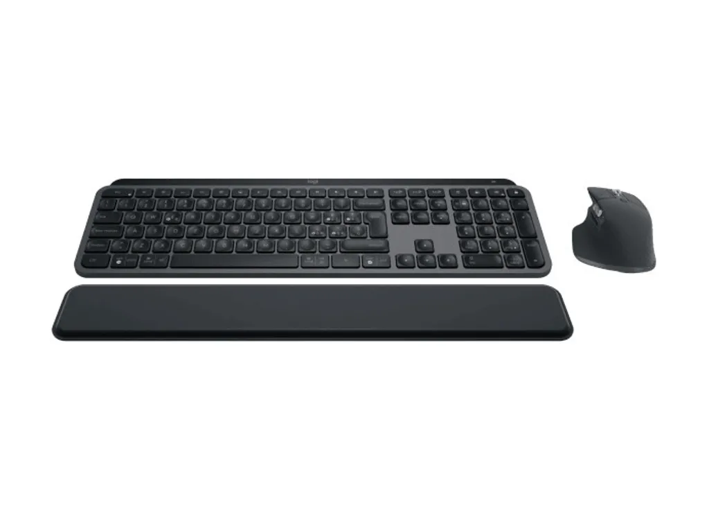 Pack Logitech MX Keys S Combo Bluetooth Frappe Fluide Graphite Italien - 2