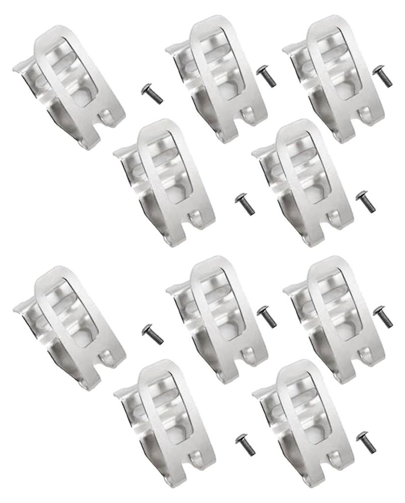 Gürtelclip-Haken mit Schrauben, kompatibel mit 18 V Werkzeugen, Zubehör 10 Stück