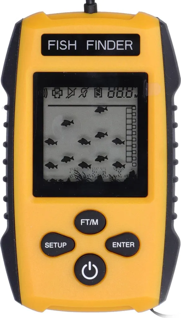 Trouvez le poisson facilement avec ce sondeur visuel LCD à alarme sonore
