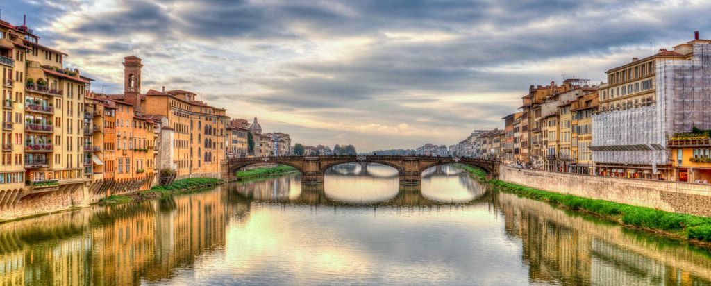 hansepuzzle 41739 - Florenz Panorama-Puzzle 2000 Teile | Orte Puzzle, 2028 Teile, Orte, 60,0 x 46,0cm mit hochwertiger Aufbewahrung, Kartonbox & Be...