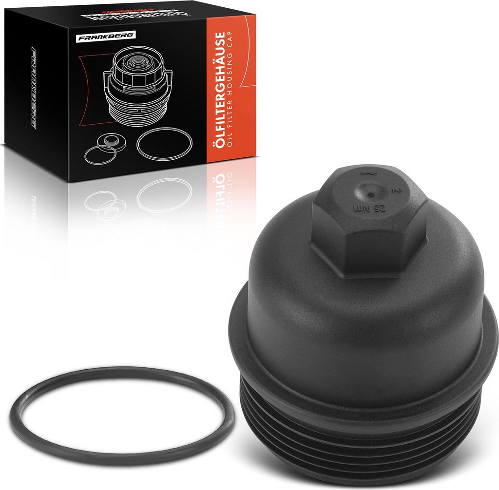 Frankberg 1x Ölfiltergehäuse Deckel für BMW F20 F21 F22 F23 F34 E90 F30 F31