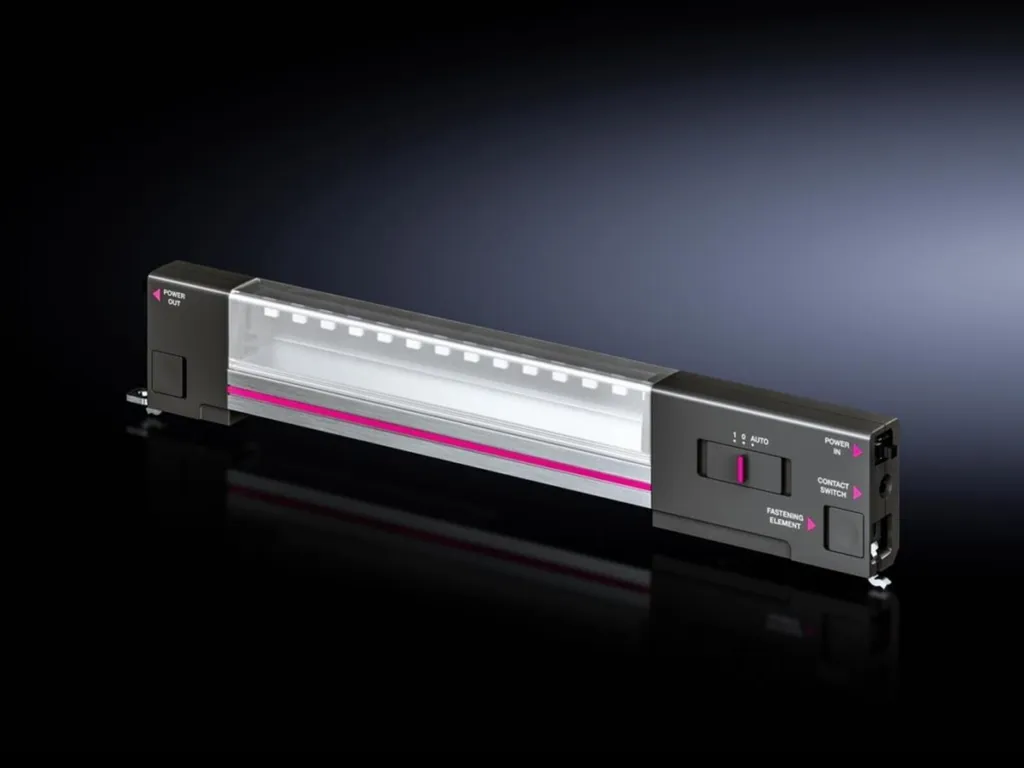 Éclairage LED pour Maintenance d'Armoire Rittal Haute Visibilité