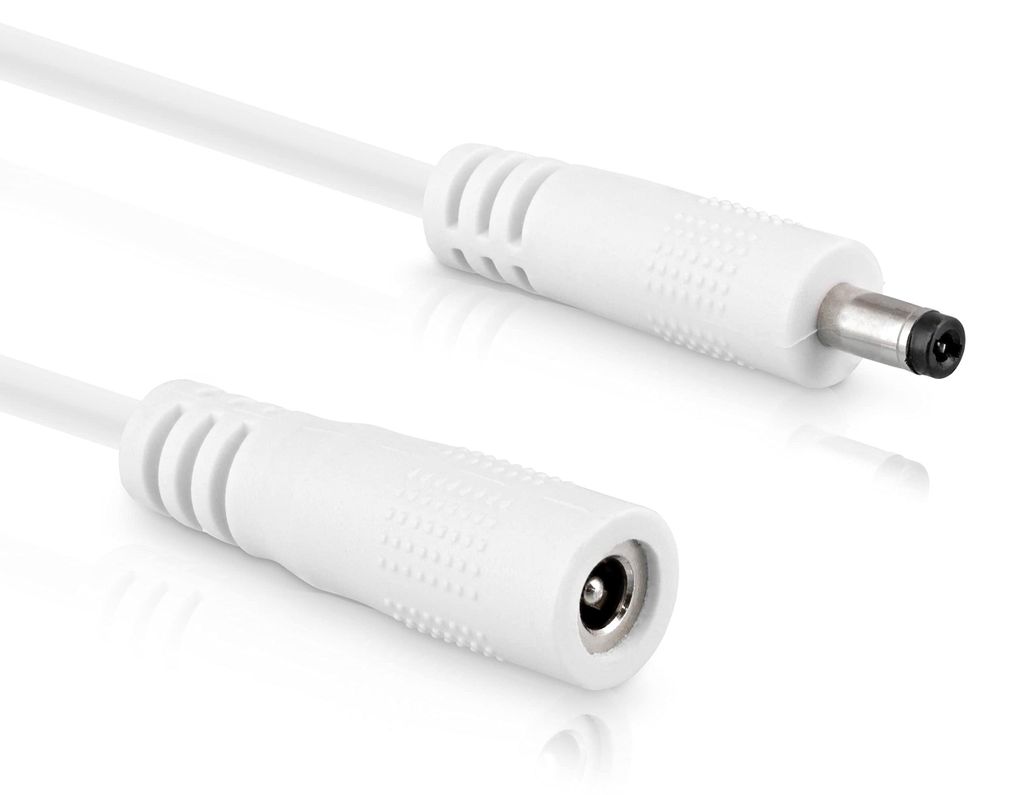 InLine DC Verlängerungskabel für LED Streifen, 1m, weiß Produktbild 