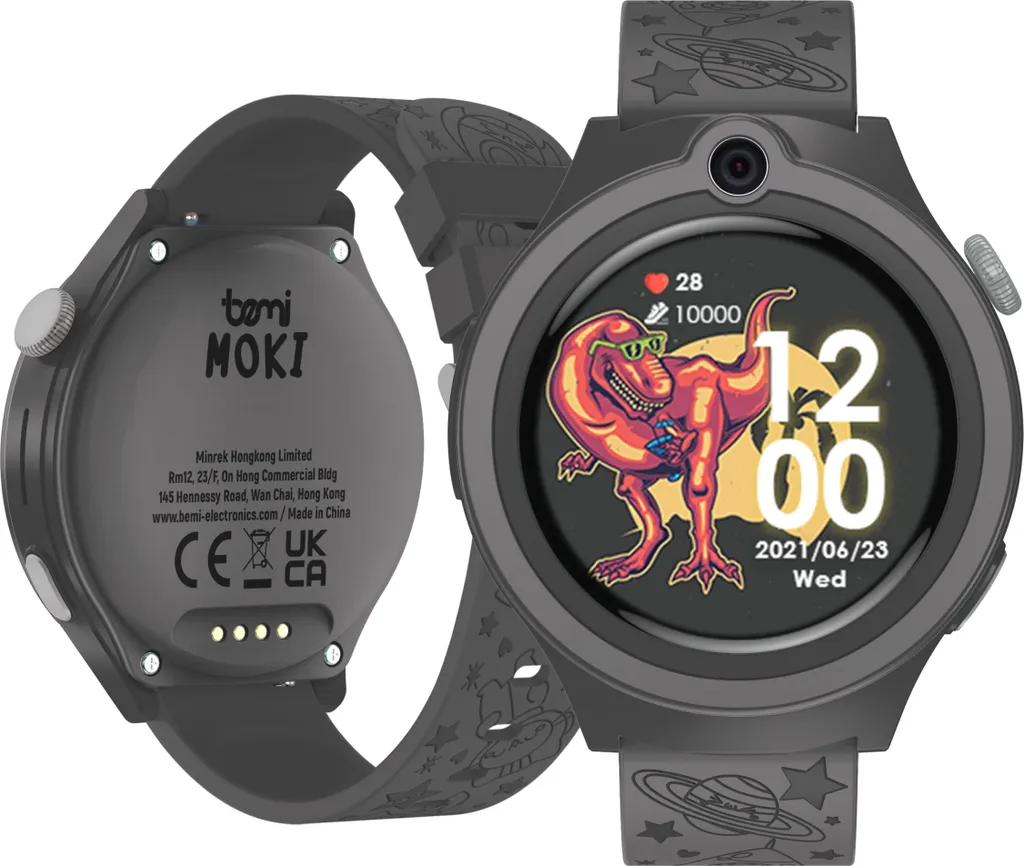 Montre GPS enfant 4G Bemi Moki écran tactile 1,32" haute résolution - 4