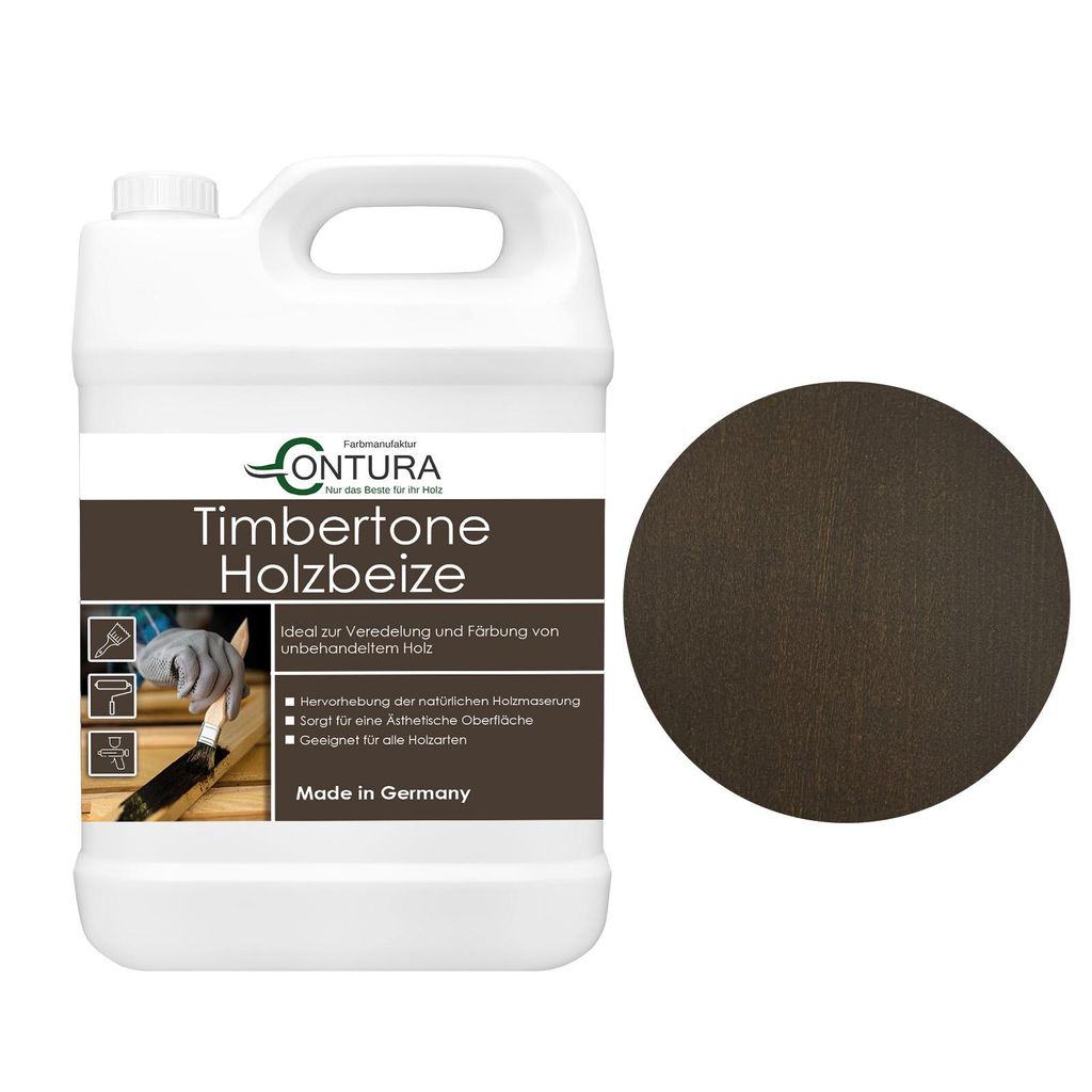 Contura Holzbeize 2,5Liter Holzfarbe Tischler Positiv Beize Produktbild 