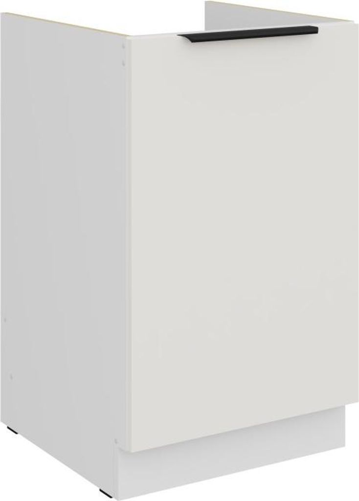 Meuble sous-évier LUNARA - largeur 50 cm, blanc Image du produit 