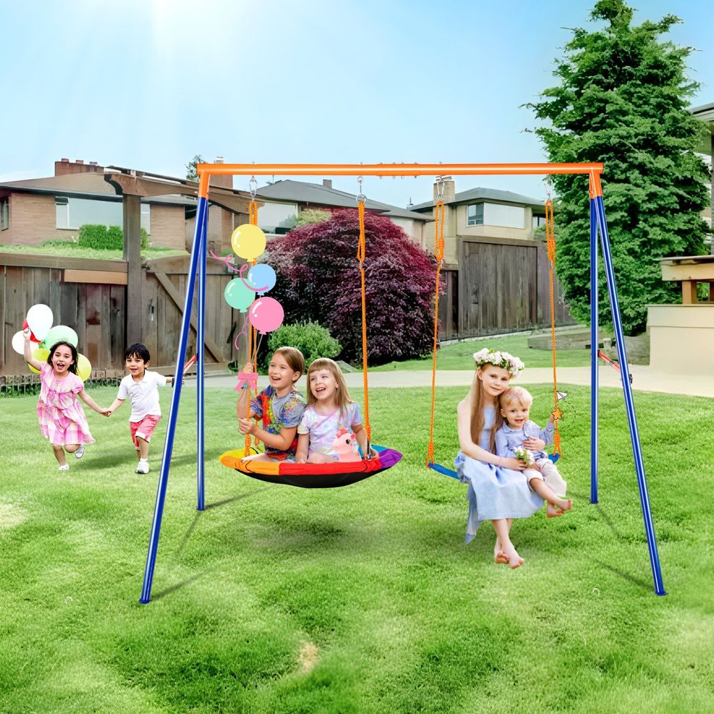 Schaukel-Sets Schaukel Schaukelsitz 200kg Garten Outdoor 2 Personen
