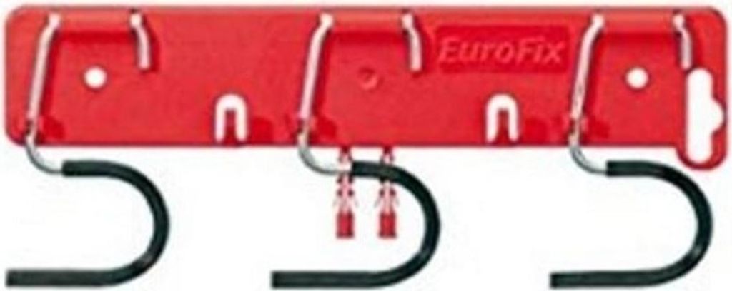 BLOME Geräteleiste EuroFix 3 Halter Hakenleiste 2er-Set