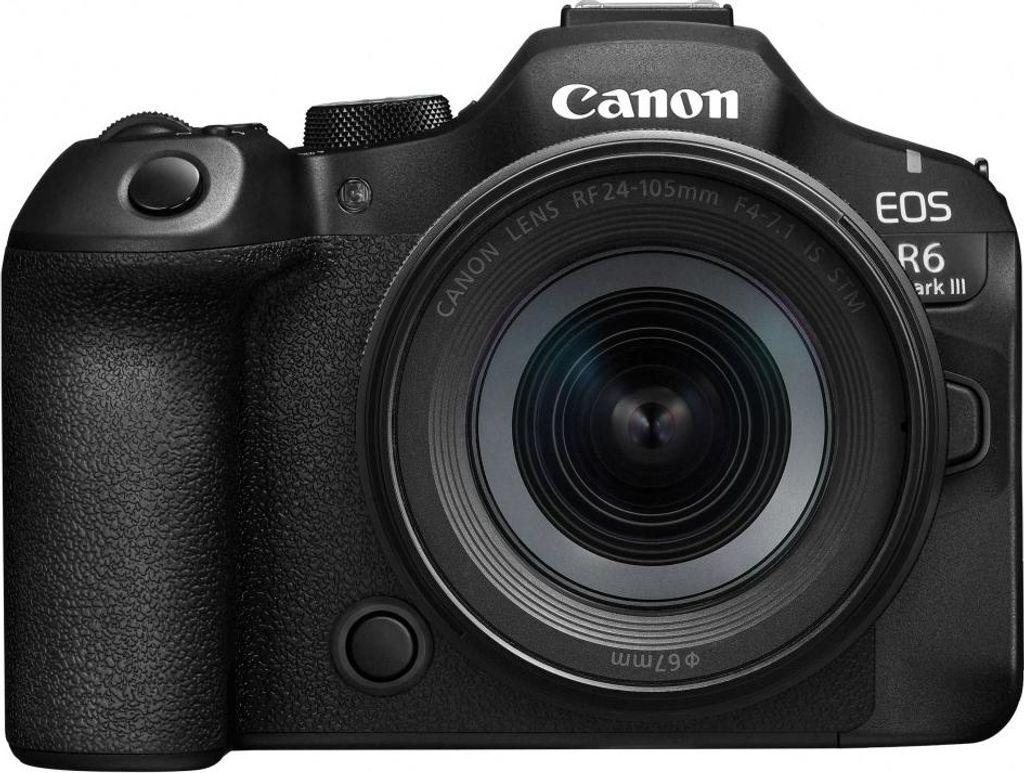 Canon EOS R6 Mark III + RF 24-105mm F4-7.1 IS STM MILC 32,5 MP CMOS 6960 x 4640 Pixel Schwarz