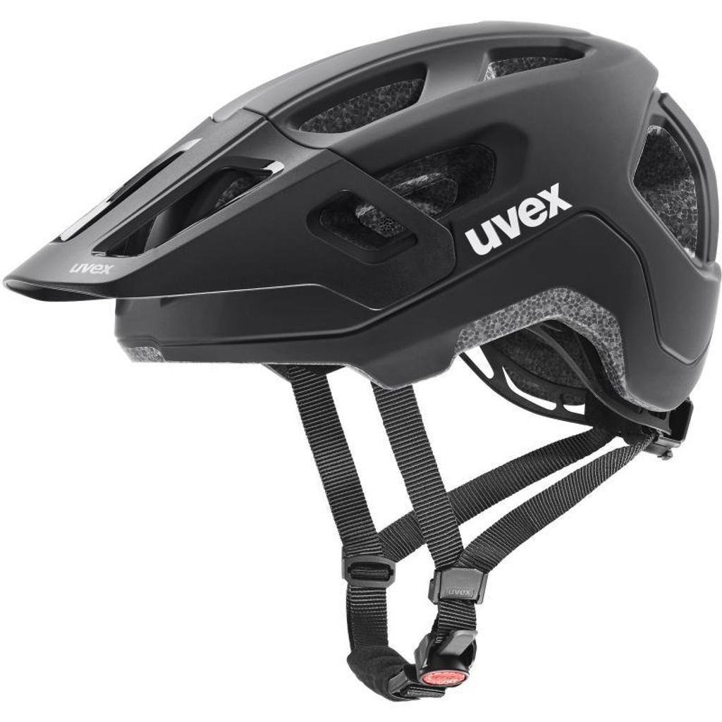 Kask Uvex React JR dziecięcy rozmiar 52-56 cm czarny matowy Zdjęcie produktu 