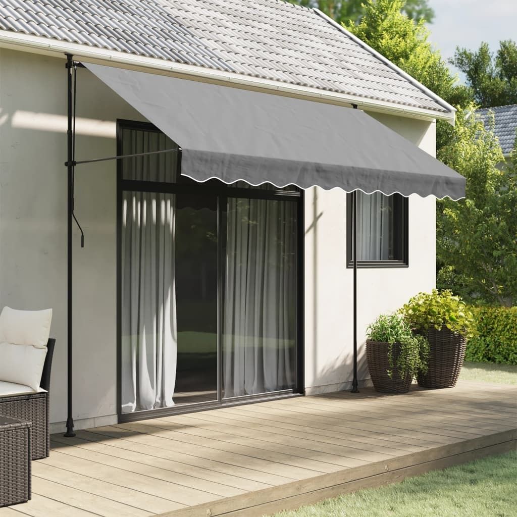 Maison Exclusive - Markisenvolant Anthrazit Gestreift 300 Produktbild 