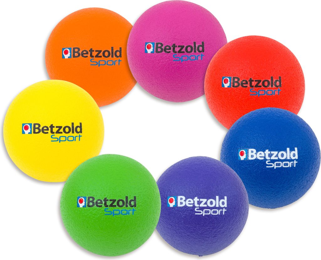 Betzold Softbälle, 7er-Set, Softball für Seniorenförderung, Ausführung: ohne Stoffbeutel