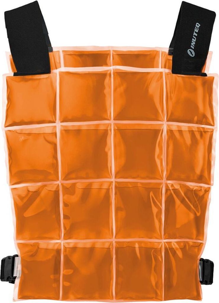 Inuteq Biobased Pcm Coolover Weste Orange Mann Orange One Size