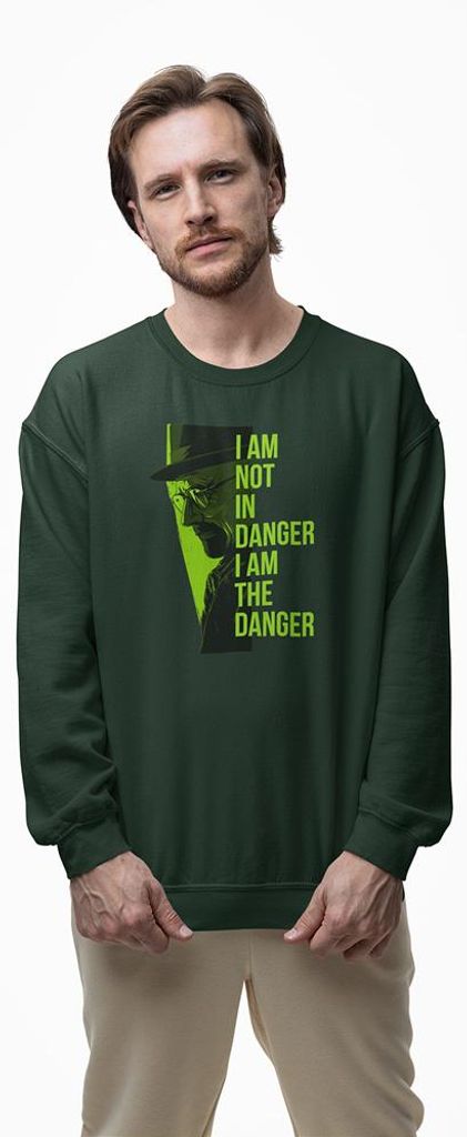 D&B Design Uni Pullover SWMO00014 Breaking Bad Waldgrün-Größe M