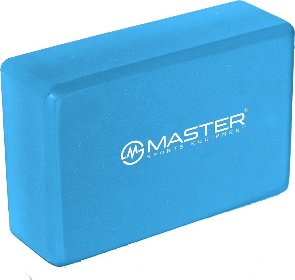 Jóga kocka MASTER Yoga Block 23 x 15 x 7,5 cm, modrá Obrázok produktu 