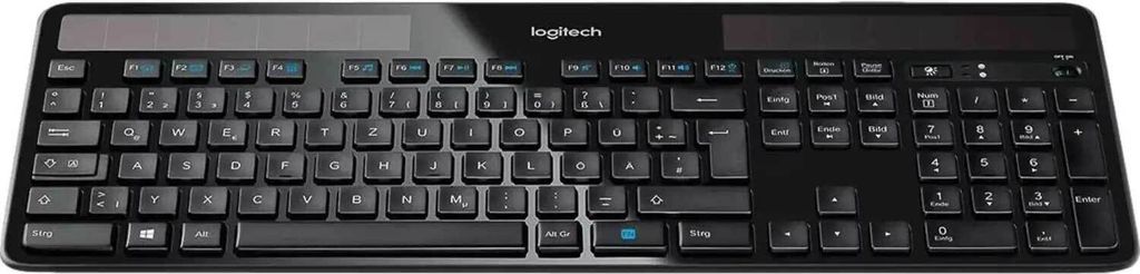Logitech K750, RF Wireless, Büro, Standard, 2,4 GHz, USB, Zdjęcie produktu 