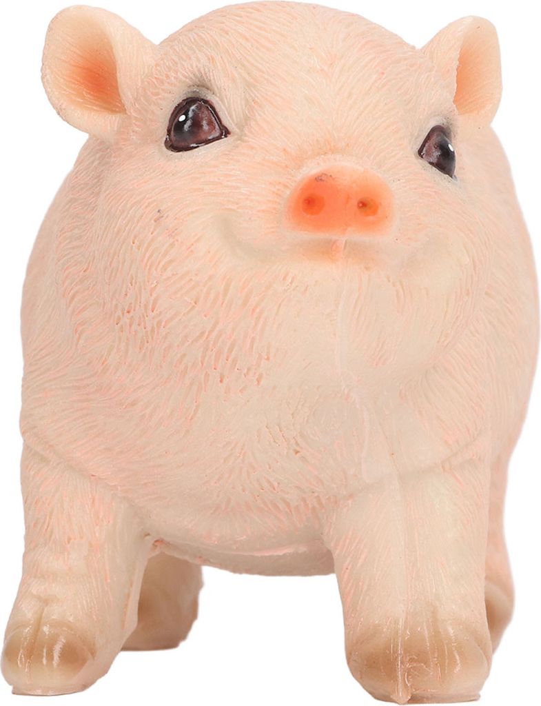 Resin Pig Statue,Garden Resin Pig Statue,Outdoor Resin Pig Statue,Cute Pig Garden Statue,Garden Pig Statue,Resin Animals Figurine for Garden,Outdoo...