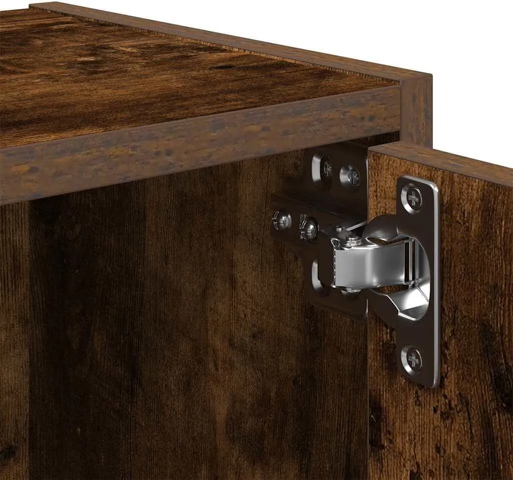Libreria SYFAX Rovere Fumo 40x24x52: Design Moderno in Multistrato - 8