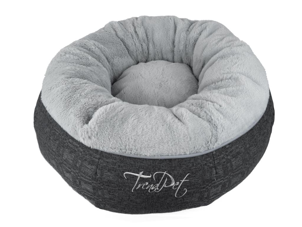 TrendPet LunaBed Hundebett grau (70x70x30cm)