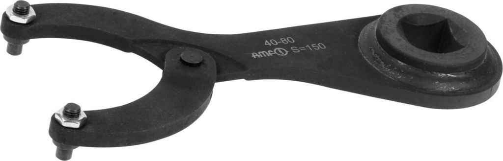 AMF Gelenk-Stirnlochschlüssel für Drehmomentschlüssel, größter Ø / Zapfen-Nenn-Ø: 40/4 mm