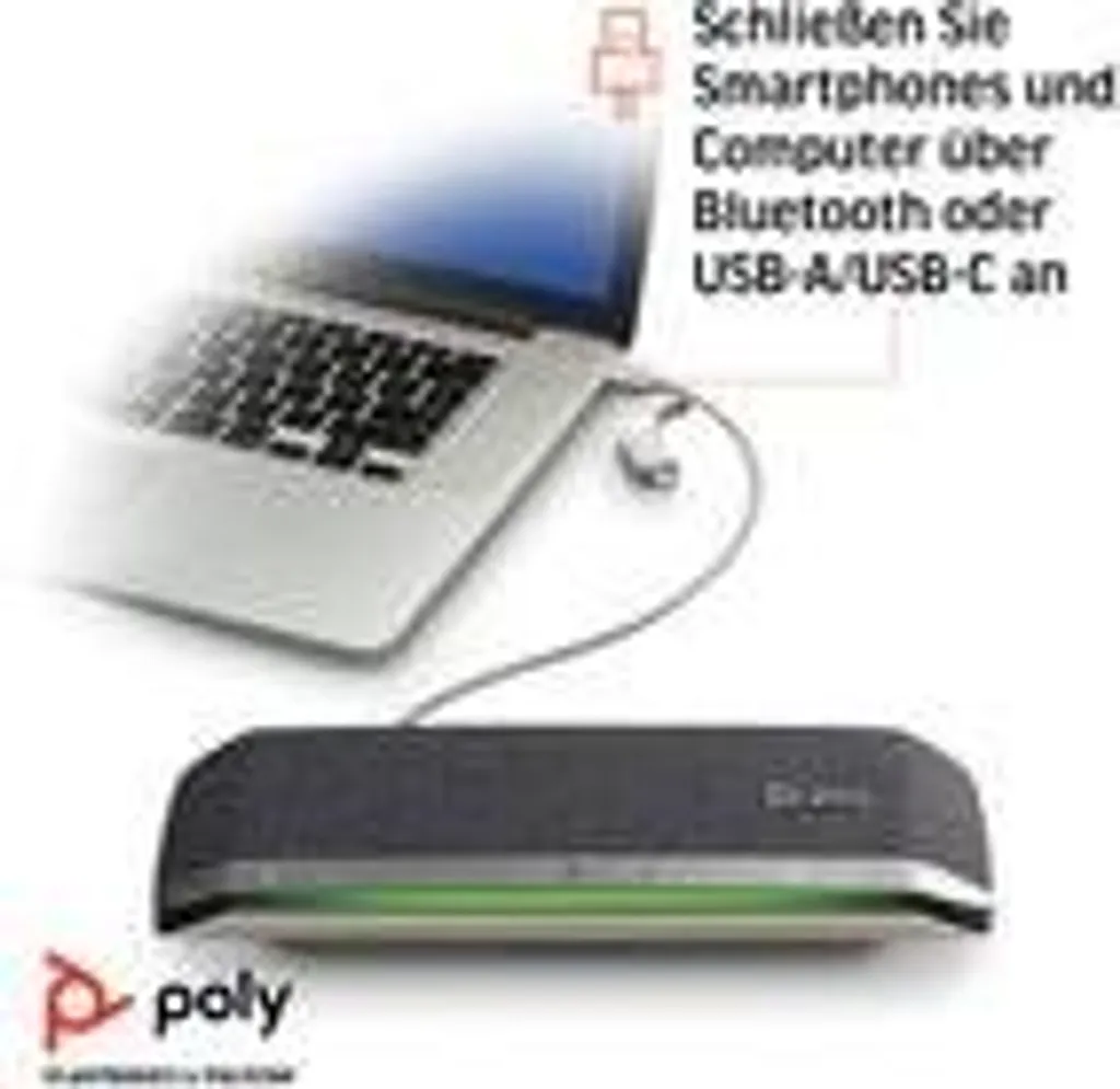 Speakerphone Poly Sync 40 Bluetooth IP64 avec Autonomie de 30 Heures - 11