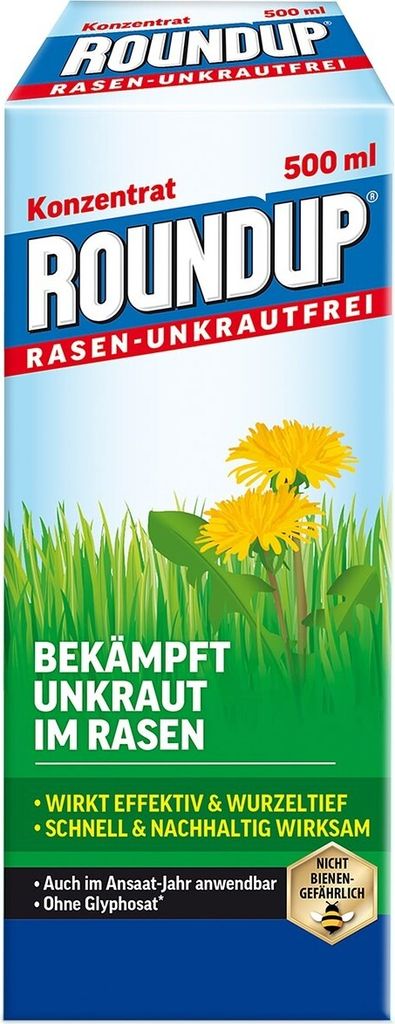 Roundup Rasen-Unkrautfrei Konzentrat 500 ml Produktbild 