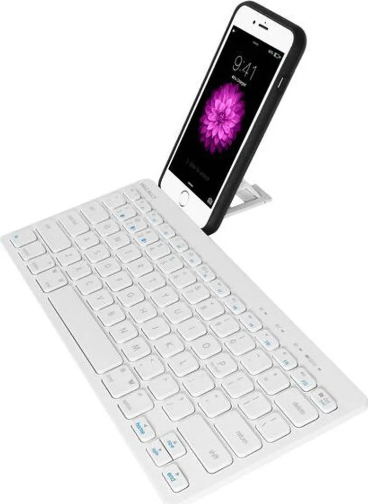 Clavier Multi-Dispositifs Macally BTMINIKEY Bluetooth pour iOS Android