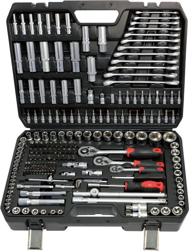 Steckschlüsselsatz, 216-teilig