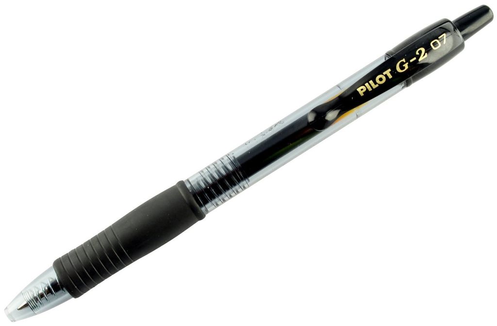 PILOT PEN Pilot BL-G2-7 - Schwarz - Schwarz - Transparent - Obrázok produktu 