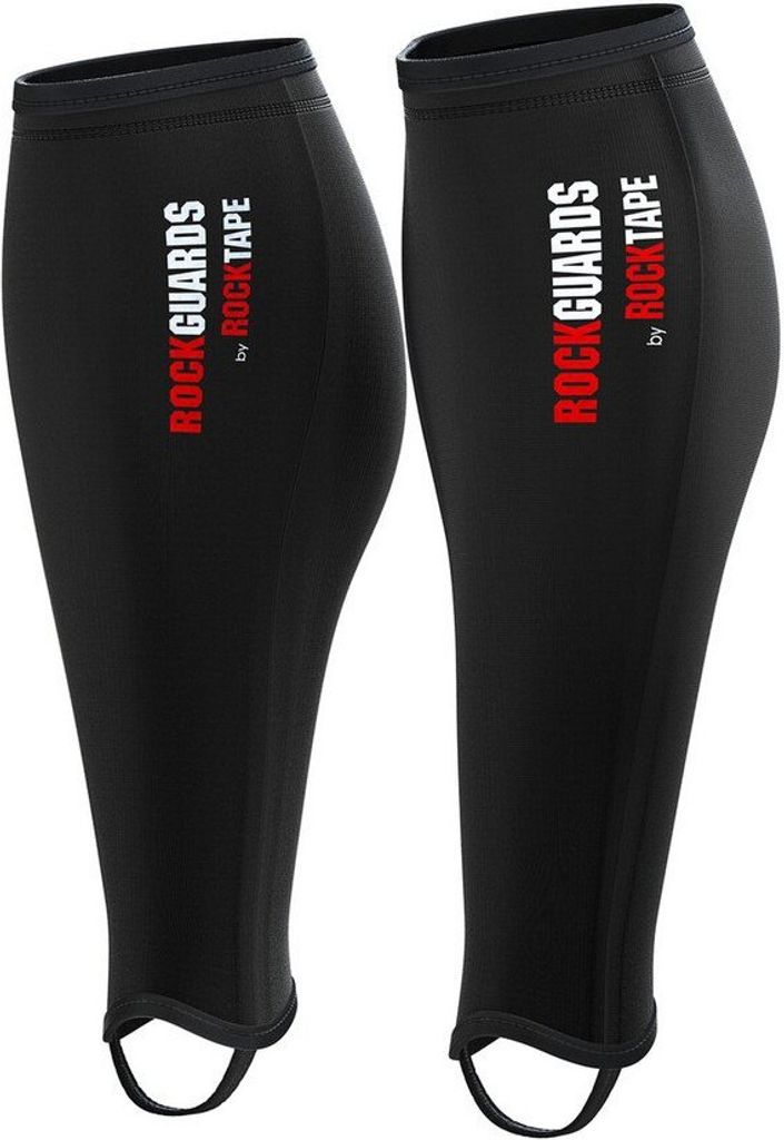 Rock Tape Rockguard Wadenwärmer Schwarz S Mann Schwarz S