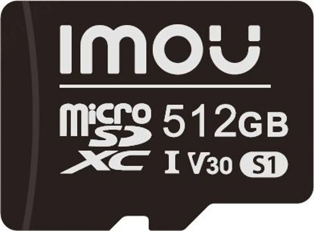 Carte Mémoire MicroSD 512 Go Imou ST2 pour Caméra et Smartphone