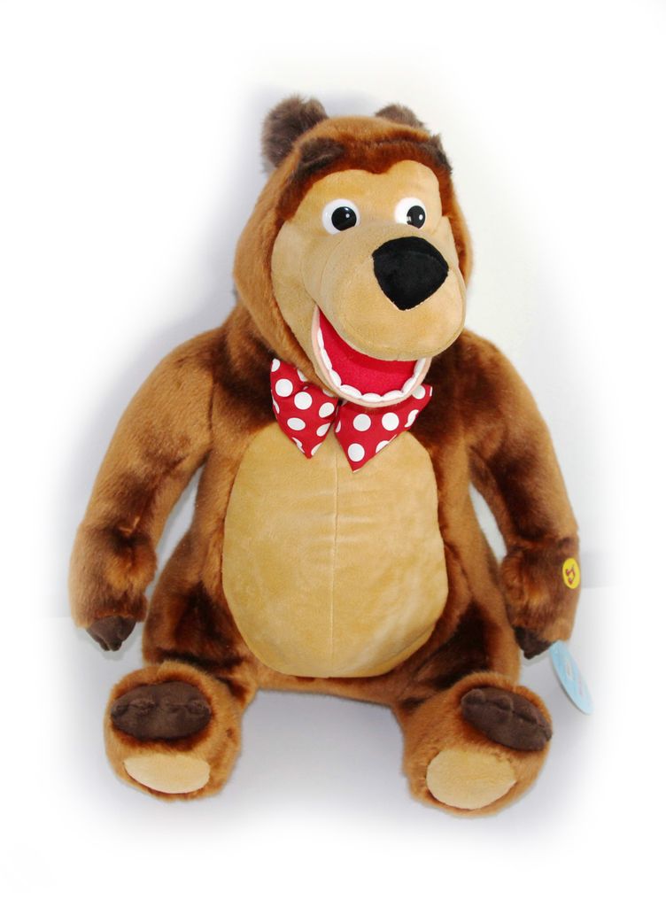 Großer XXL Bär aus Mascha und der Bär 48cm / Kuscheltier, Plüschbär, Stofftier / 48 cm Gross / Medved von Masha i medved