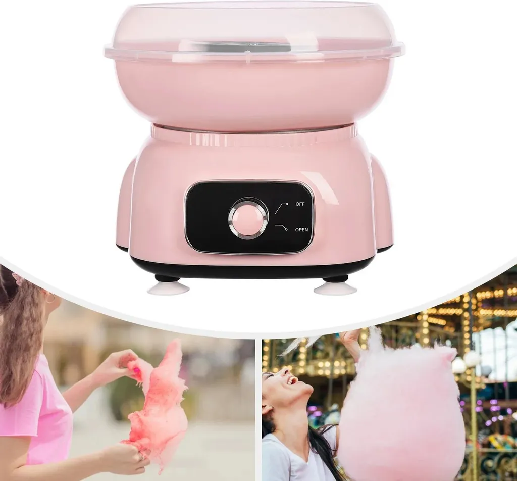 Come fare lo Zucchero Filato Perfetto - Macchina Rosa 500W Set